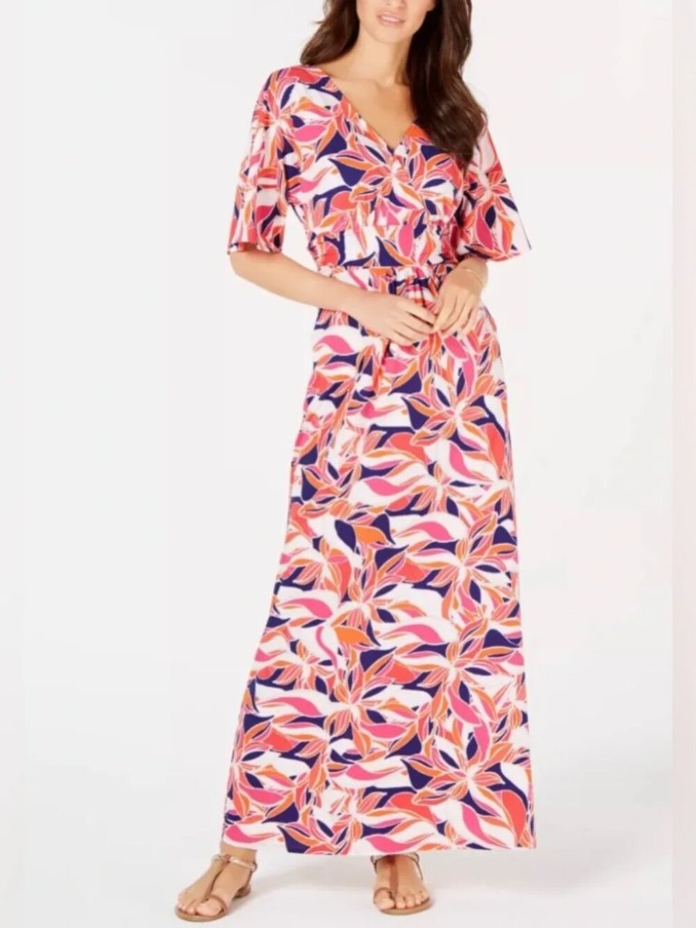 Pappagallo Lani Printed Maxi Dress